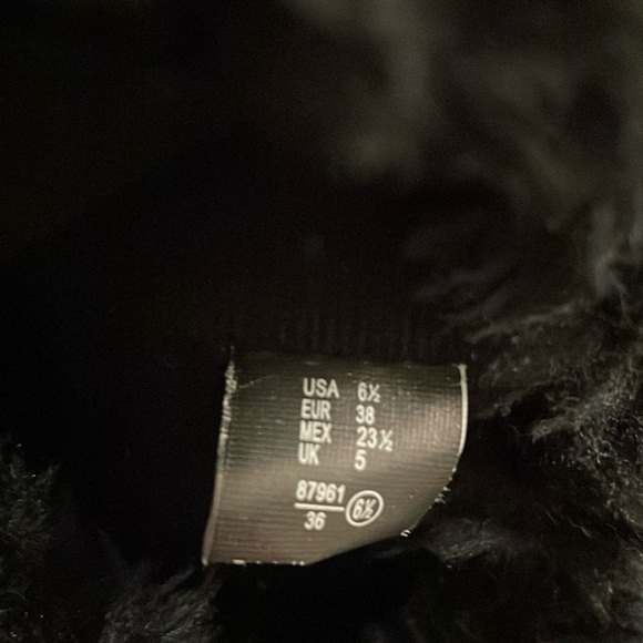 American Eagle Black Boots with Heel Inside - Picture 5 of 6